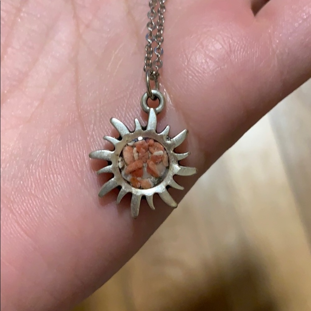 Bermuda sand necklace